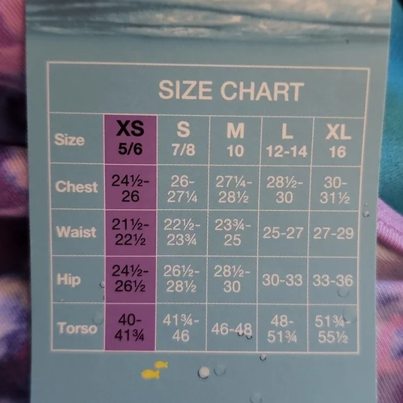 Speedo Youth Girl XS One Piece Multi-colored - Picture 6 of 7